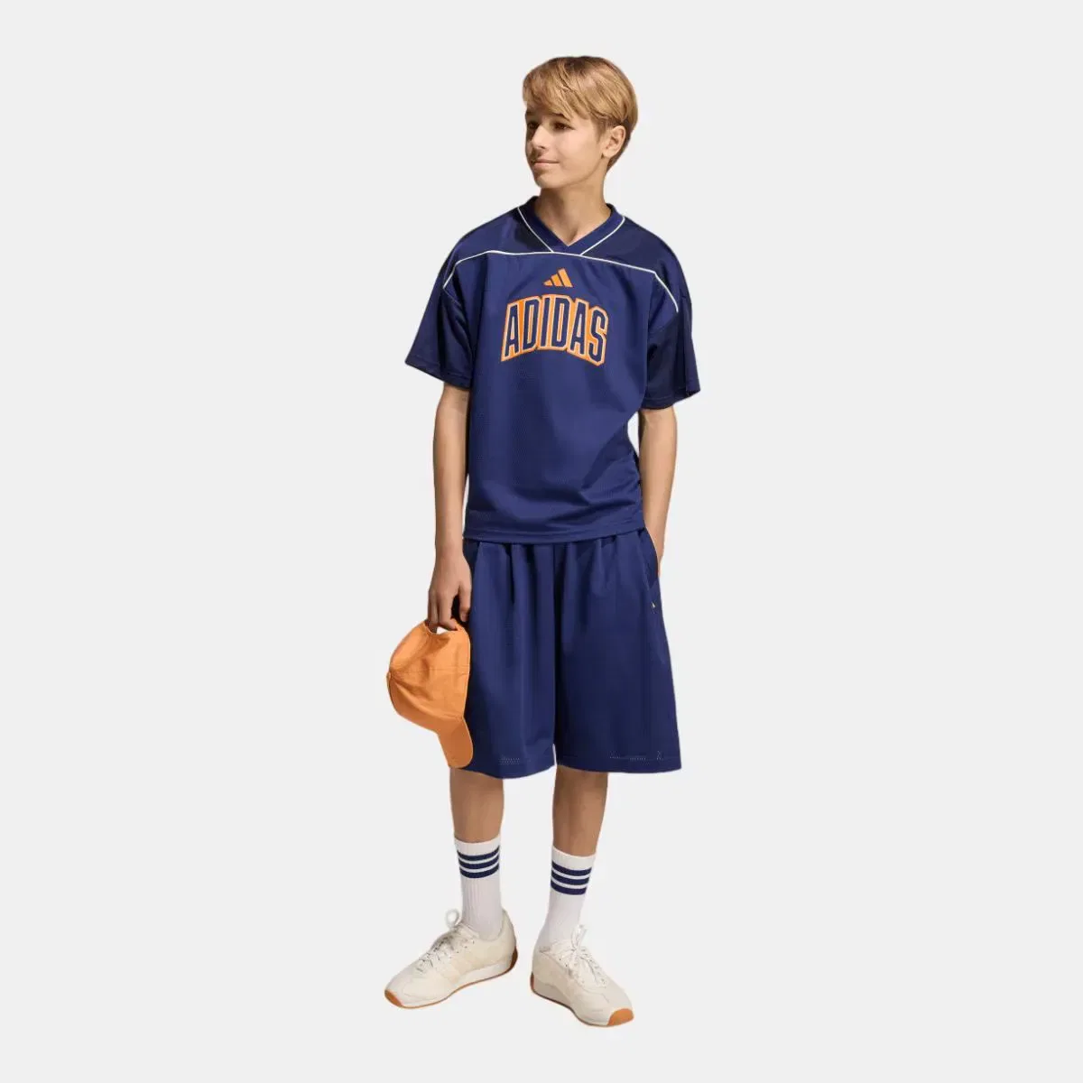 Детские шорты для мальчиков из сетки Stadium adidas, Синий