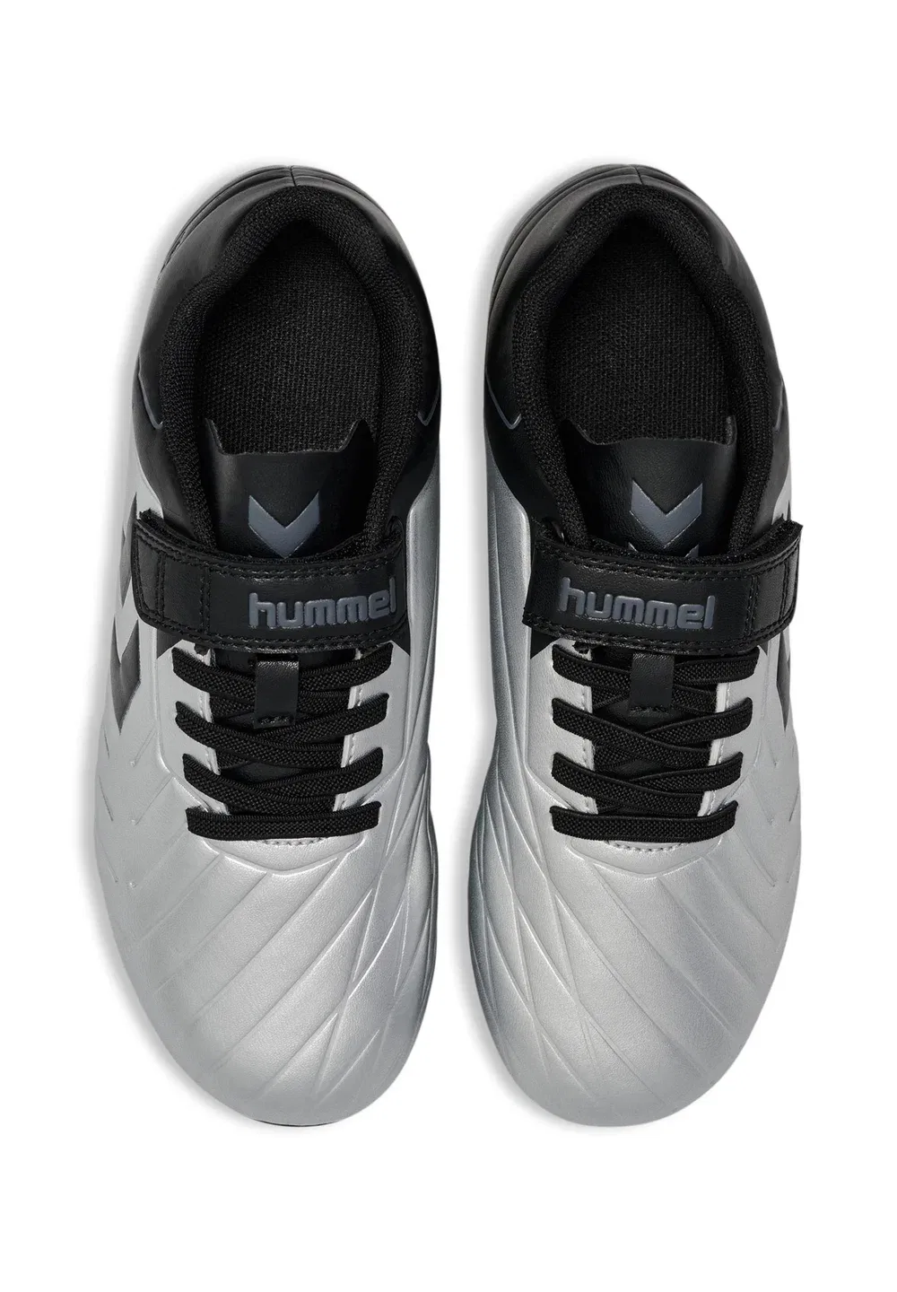 Кроссовки Top Star FG 2.0 VC JR унисекс Hummel, Black Silver — фото 3