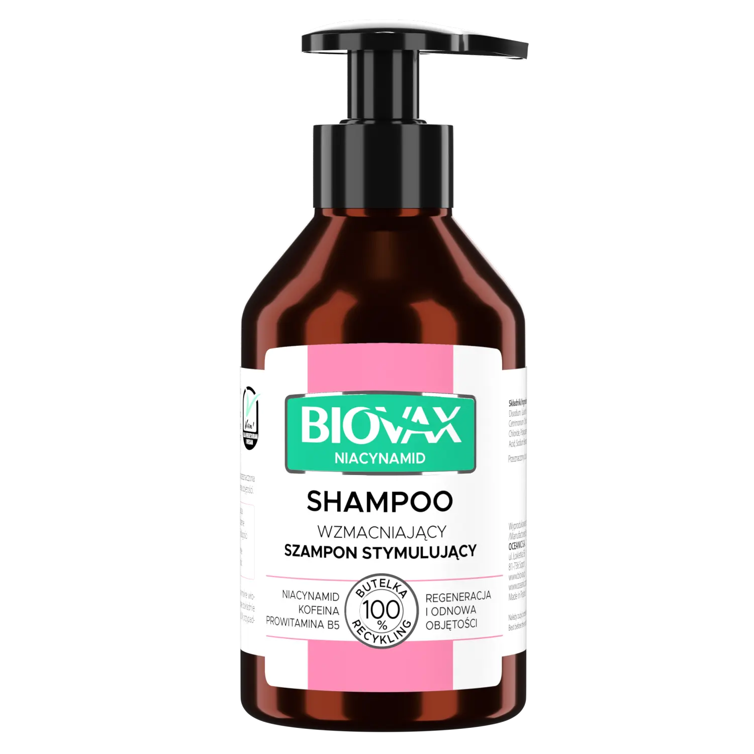 

Biovax Niacynamid шампунь для волос, 200 мл