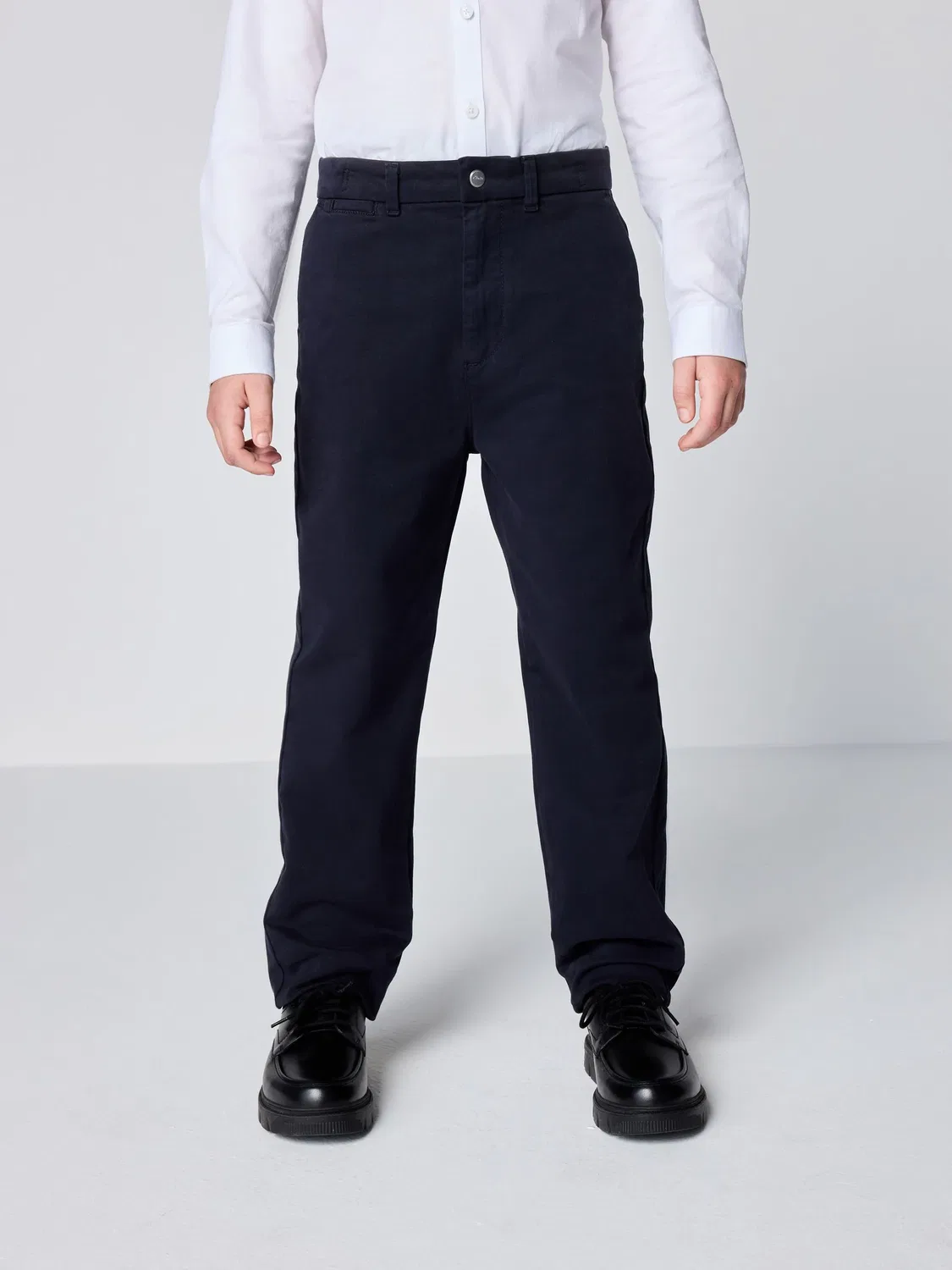 Брюки чинос Clarks Navy — фото 4