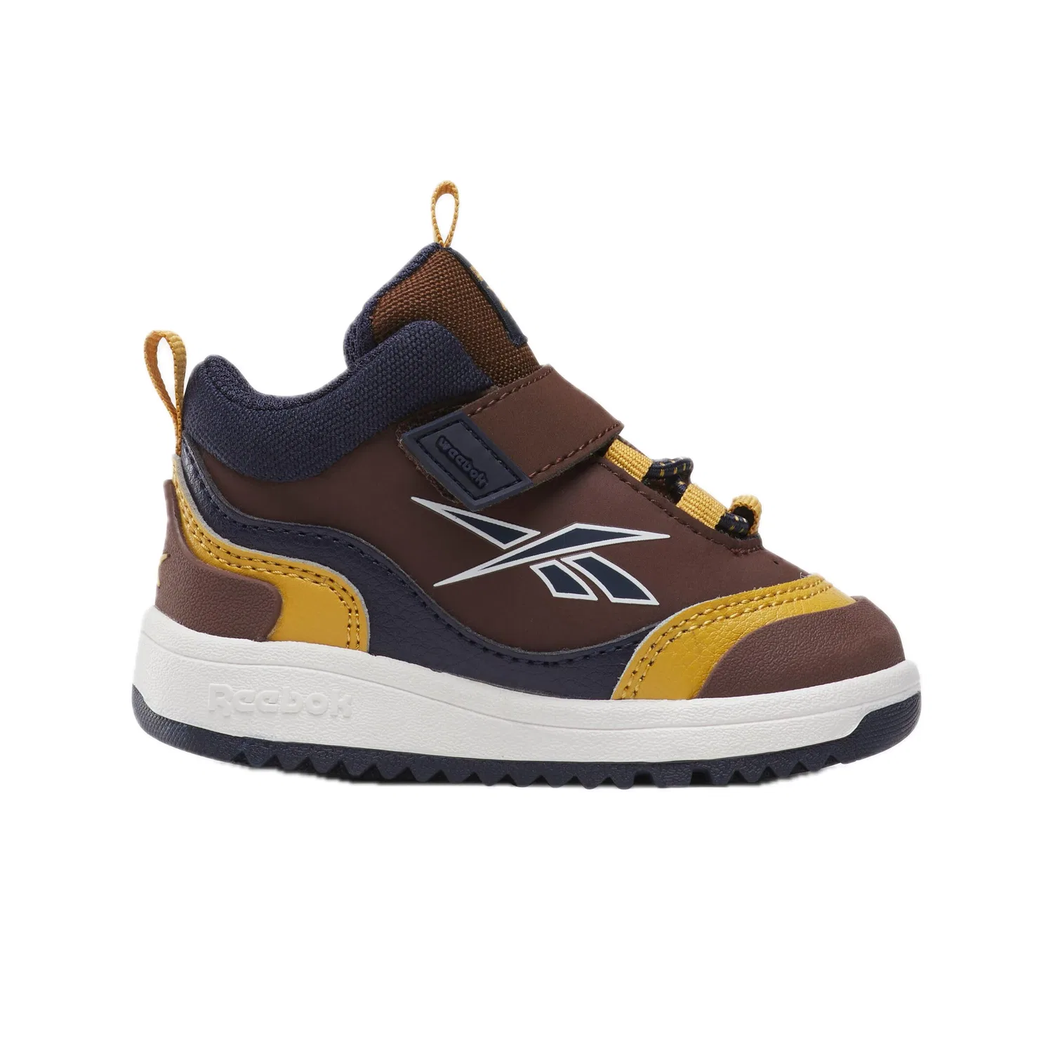 Детские кроссовки для мальчиков Storm X Reebok, Scoperto Marrone Vector Navy Heritage Gold
