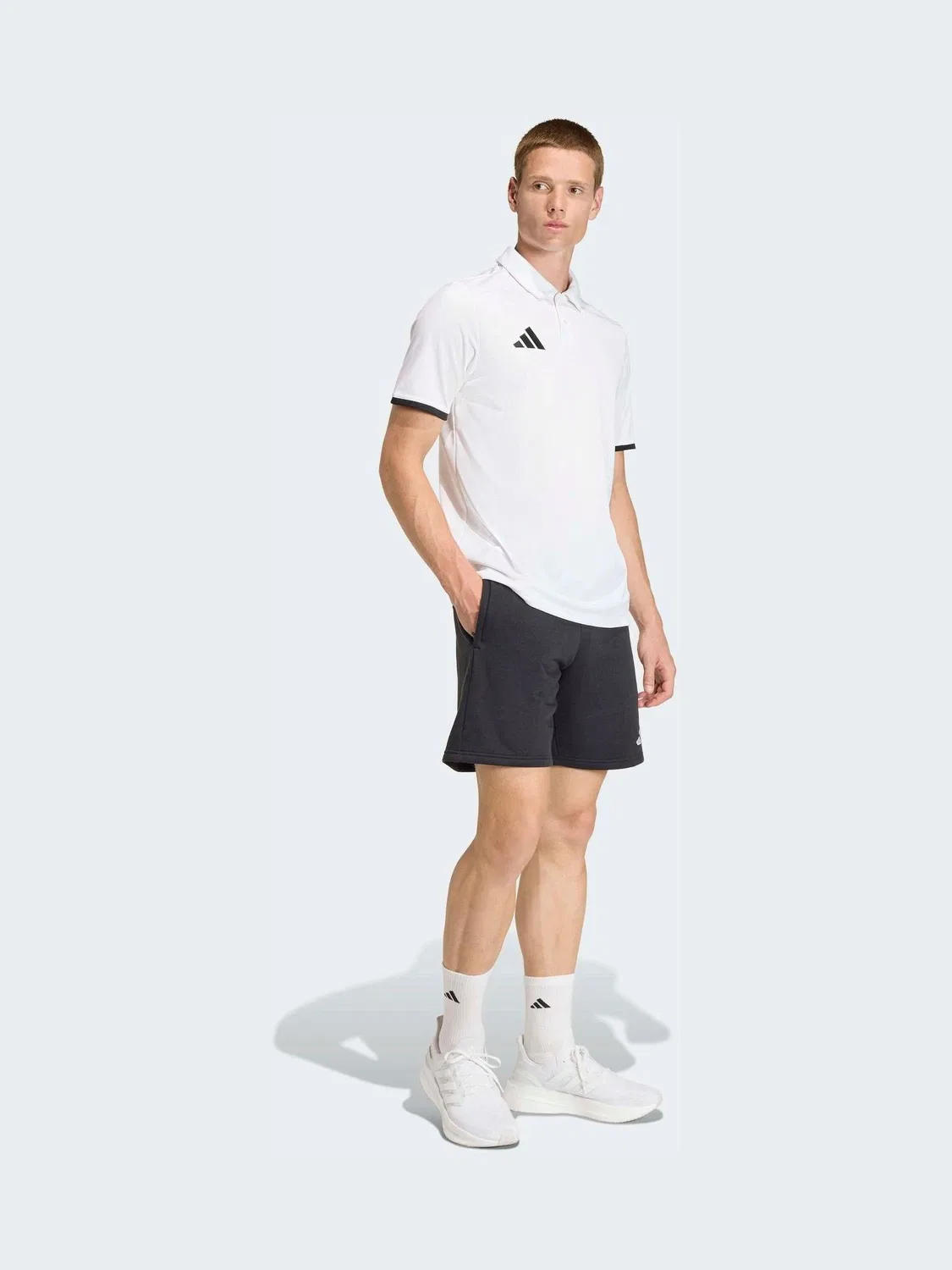 Поло adidas ENT26, белый — фото 3