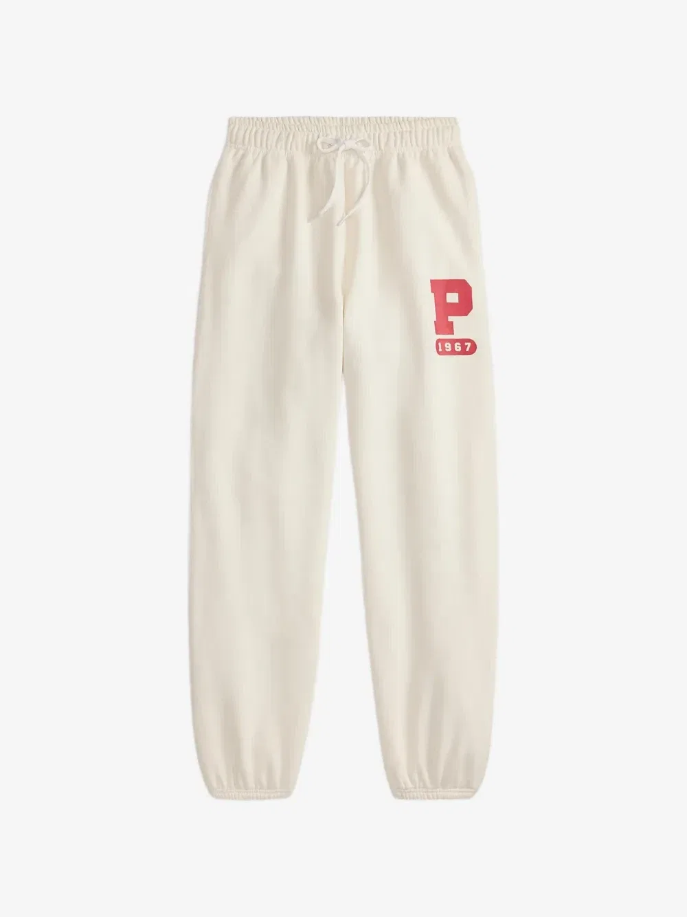 Спортивные брюки с кулиской и логотипом POLO RALPH LAUREN, бежевый