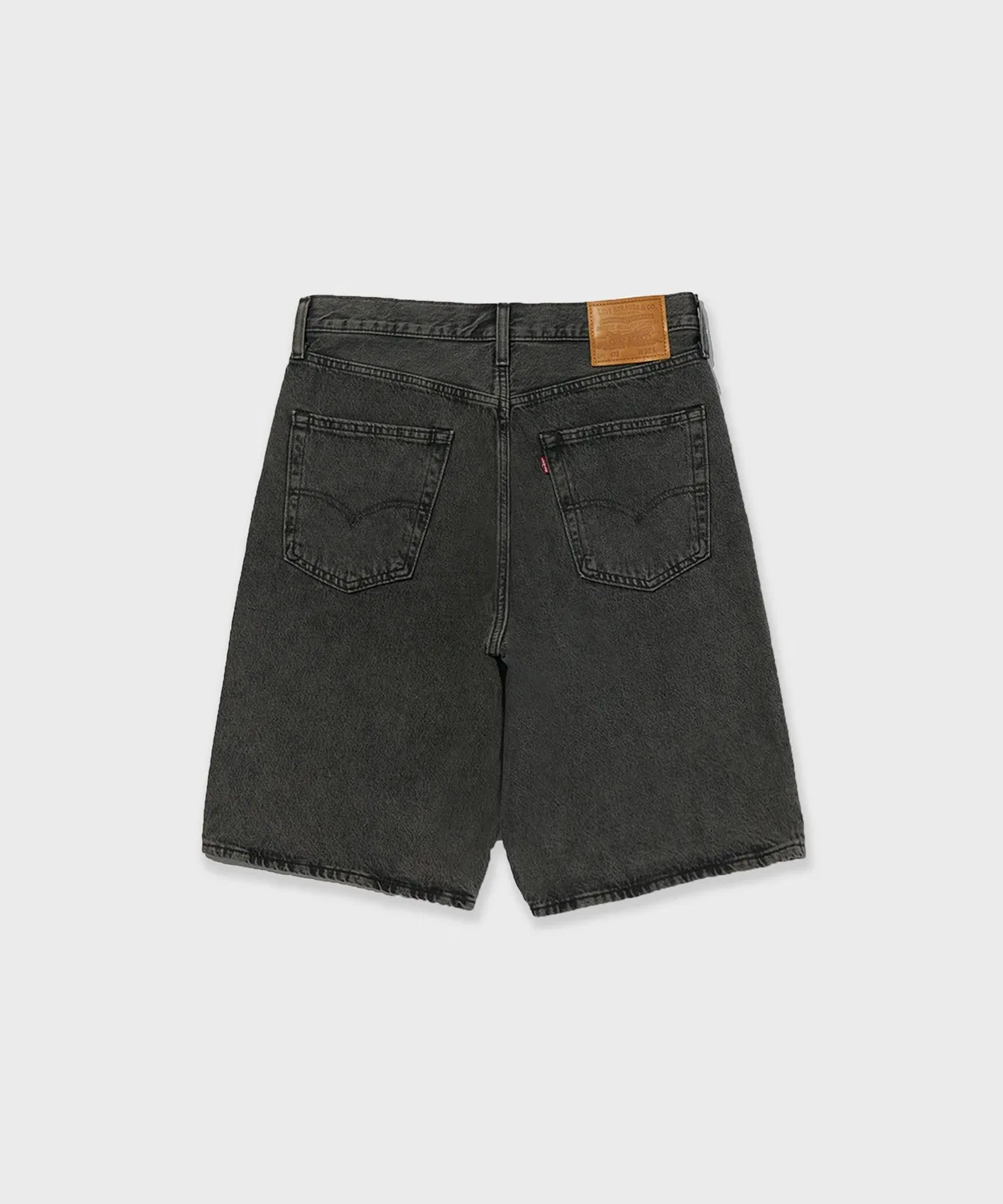 Мужские шорты-бэгги джинсовые 478 Baggy Shorts Levi's, Black — фото 2