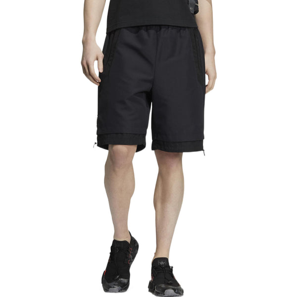 Шорты men's solid color pocket lacing sports shorts black Adidas, мультиколор — фото 2