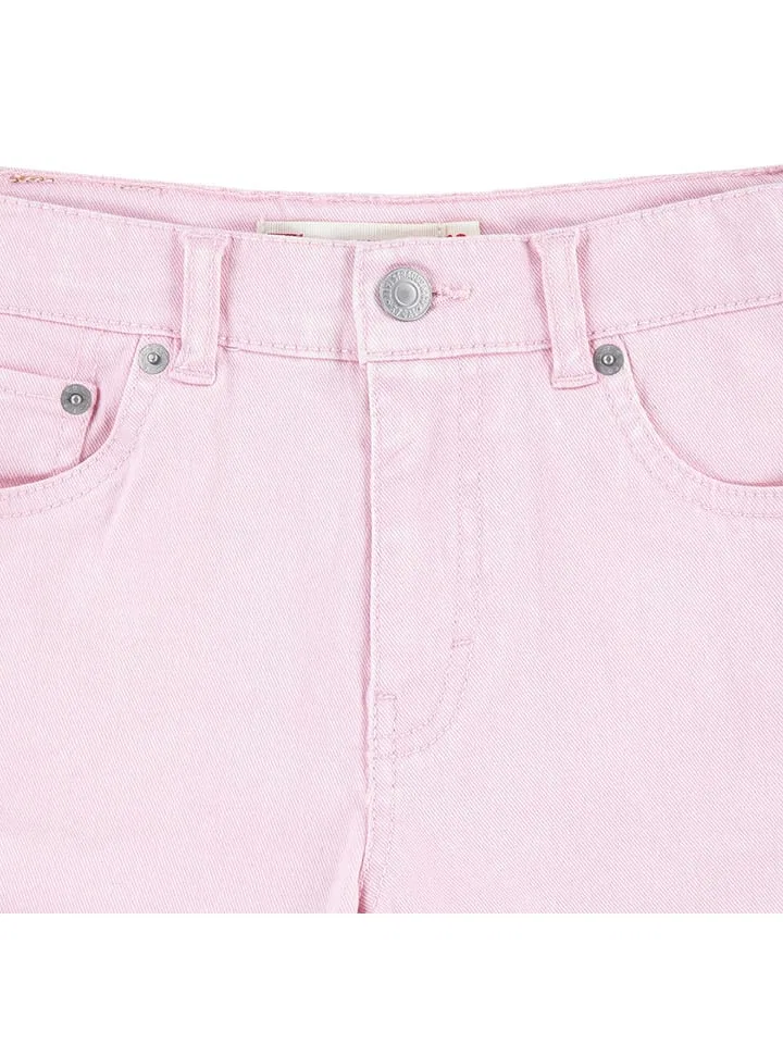 Шорты джинсовые Levi'S Kids, розовый — фото 3