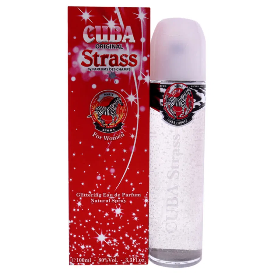 Женская парфюмерная вода восточная цветочная 95 мл Cuba Strass Zebra Cuba Originals