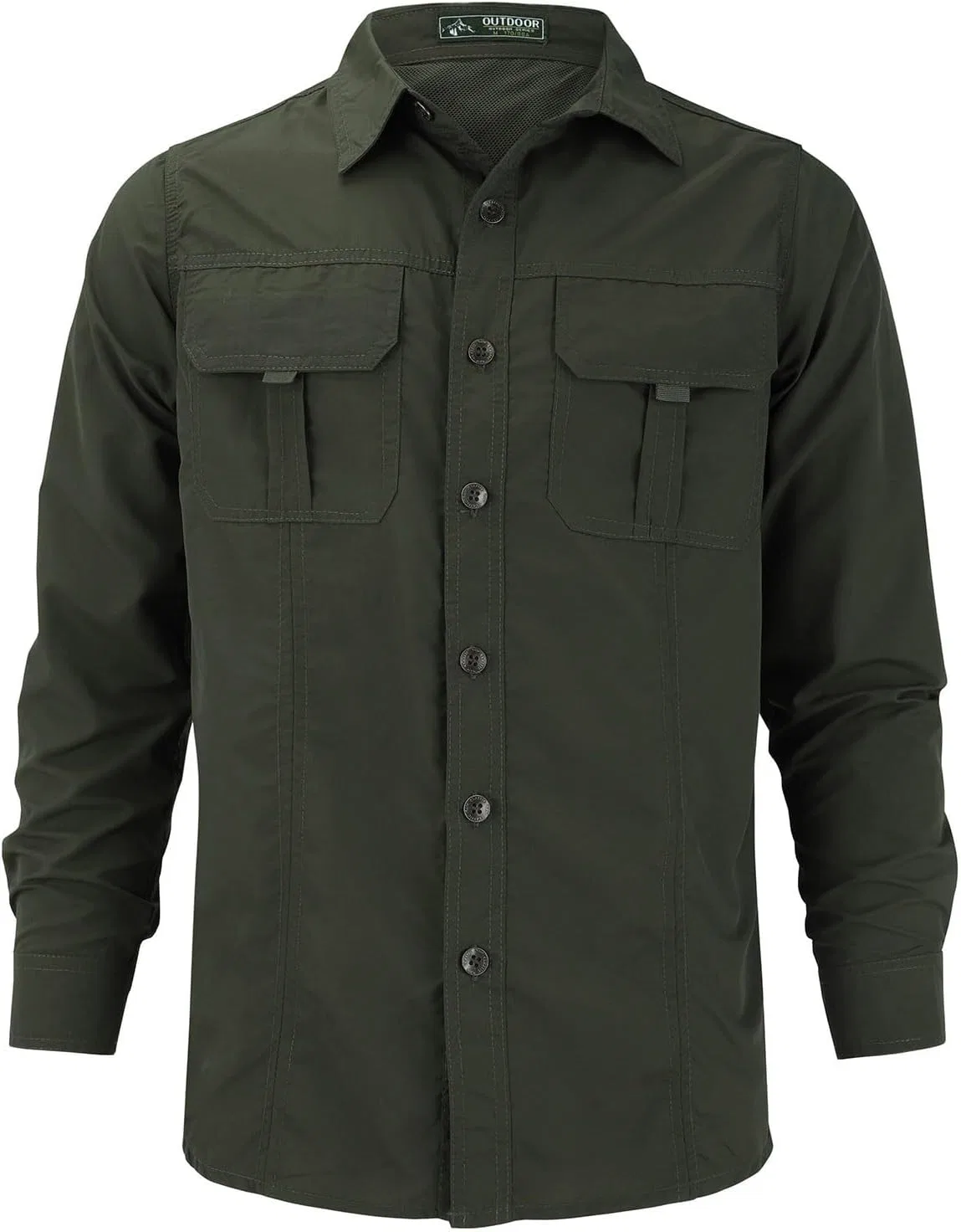Мужская рубашка с длинным рукавом, Cargo Work Shirts, Jn
