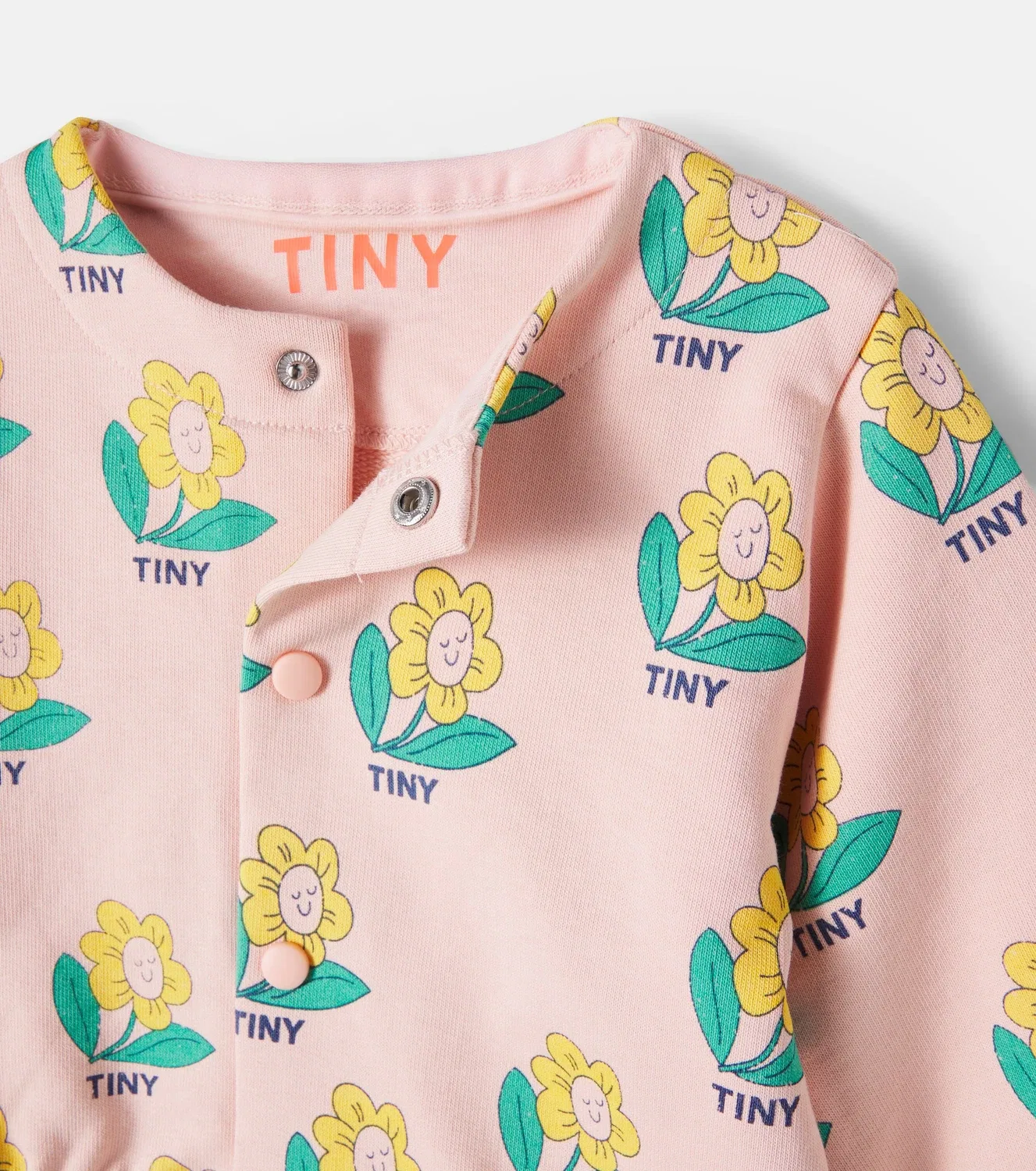 Комплект из свитшота и спортивных штанов с принтом Tinycottons, розовый — фото 3