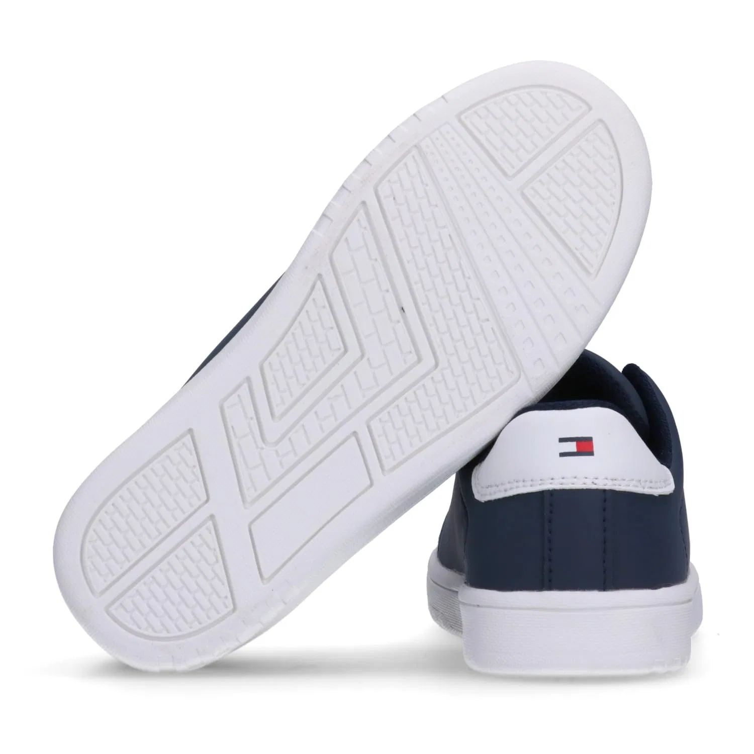 Детские кроссовки для девочек с принтом Jack Tommy Hilfiger, Blue White — фото 2
