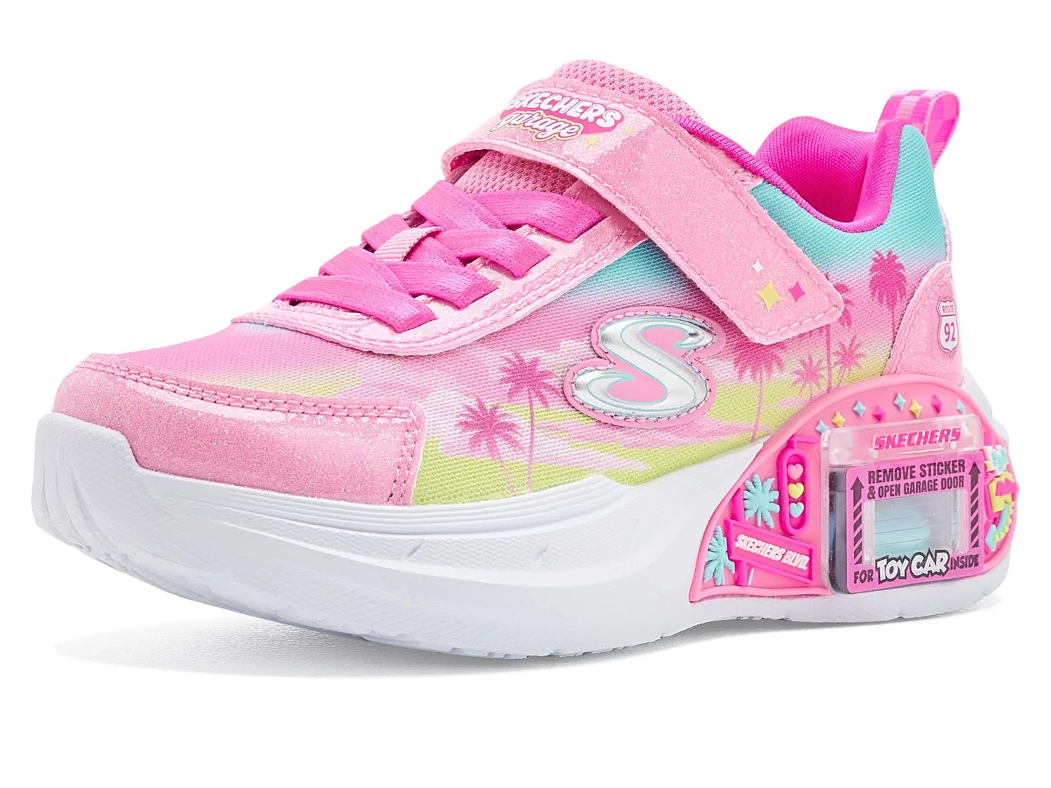 Кроссовки Garage 304351L (для маленьких и больших детей) Skechers Kids, Pink/Multi
