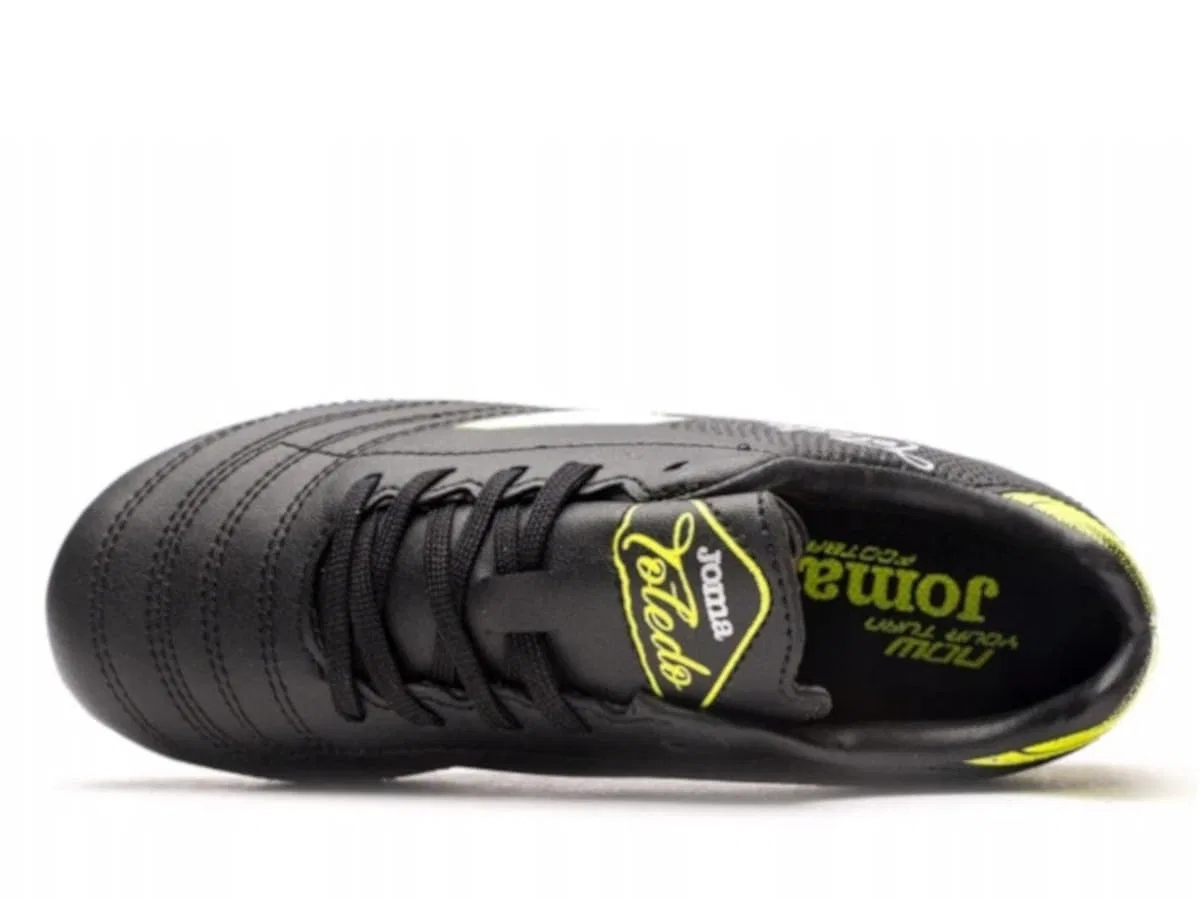 Детские кроссовки для мальчиков с закрытым носком Toledo Series Joma, Black — фото 3