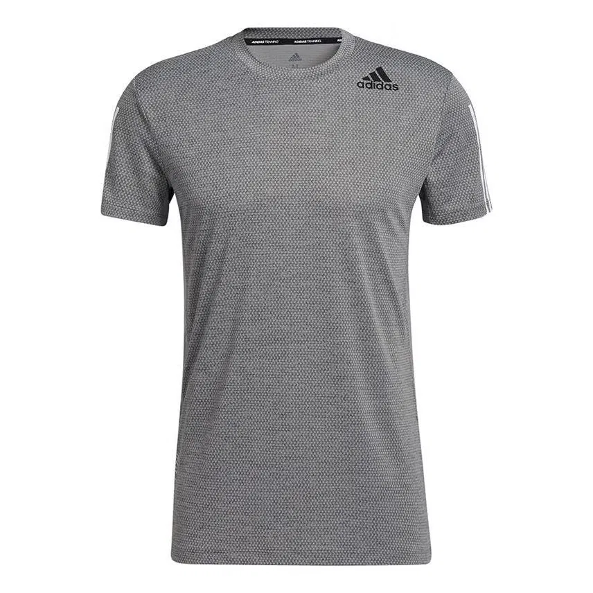 Футболка тренировочная с коротким рукавом Hrdy 3s Adidas, серая