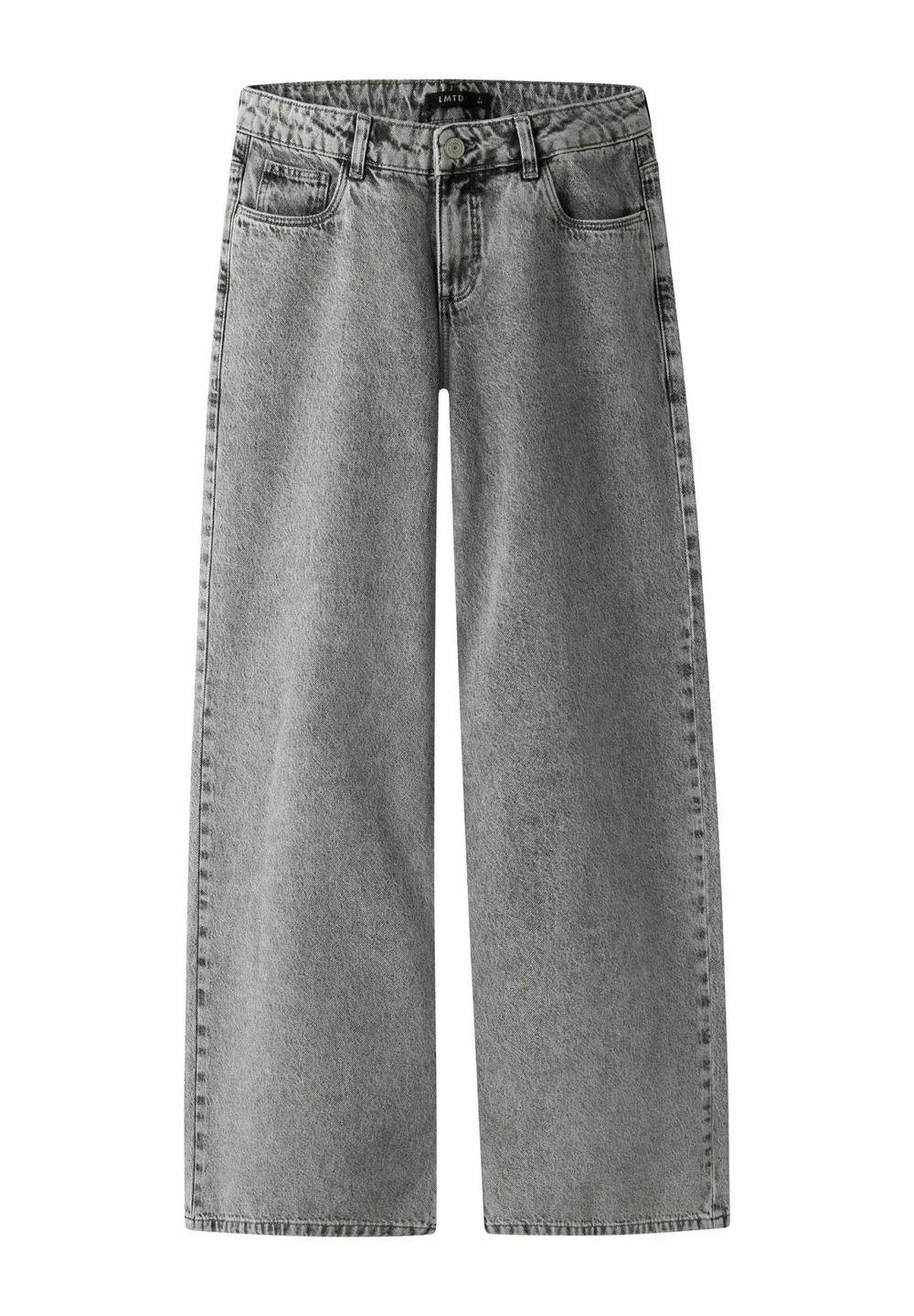 Джинсы с широкими штанинами - трапециевидные джинсы Lmtd, Light Grey Denim — фото 3