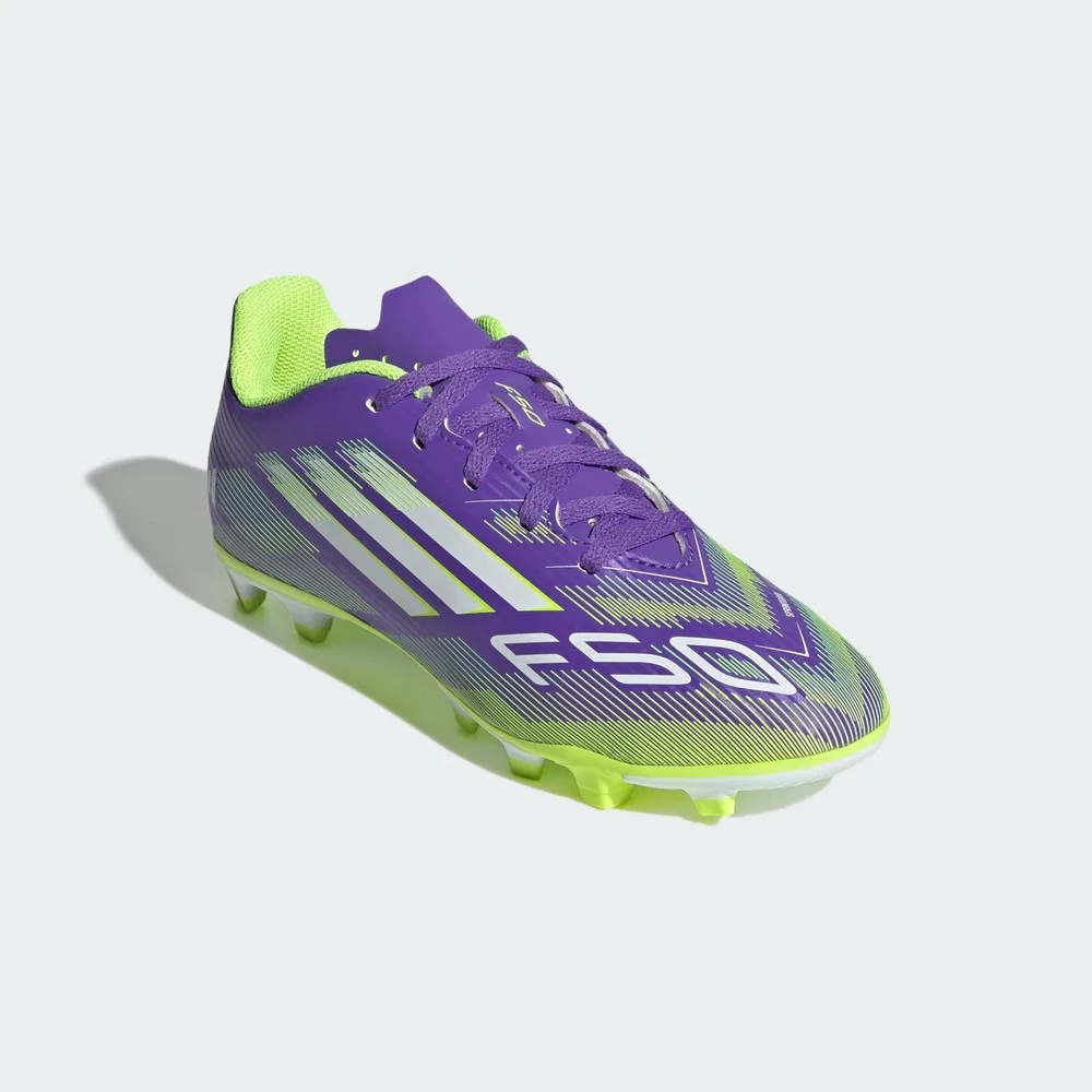 Детские футбольные бутсы с перфорацией F50 Club adidas — фото 2