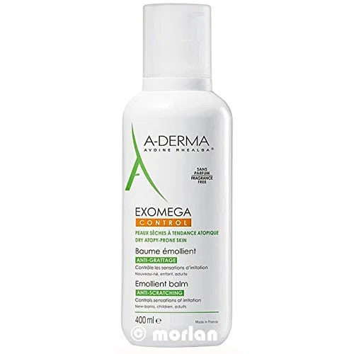 Увлажняющий бальзам для тела A-Derma Exomega Control, 400 мл