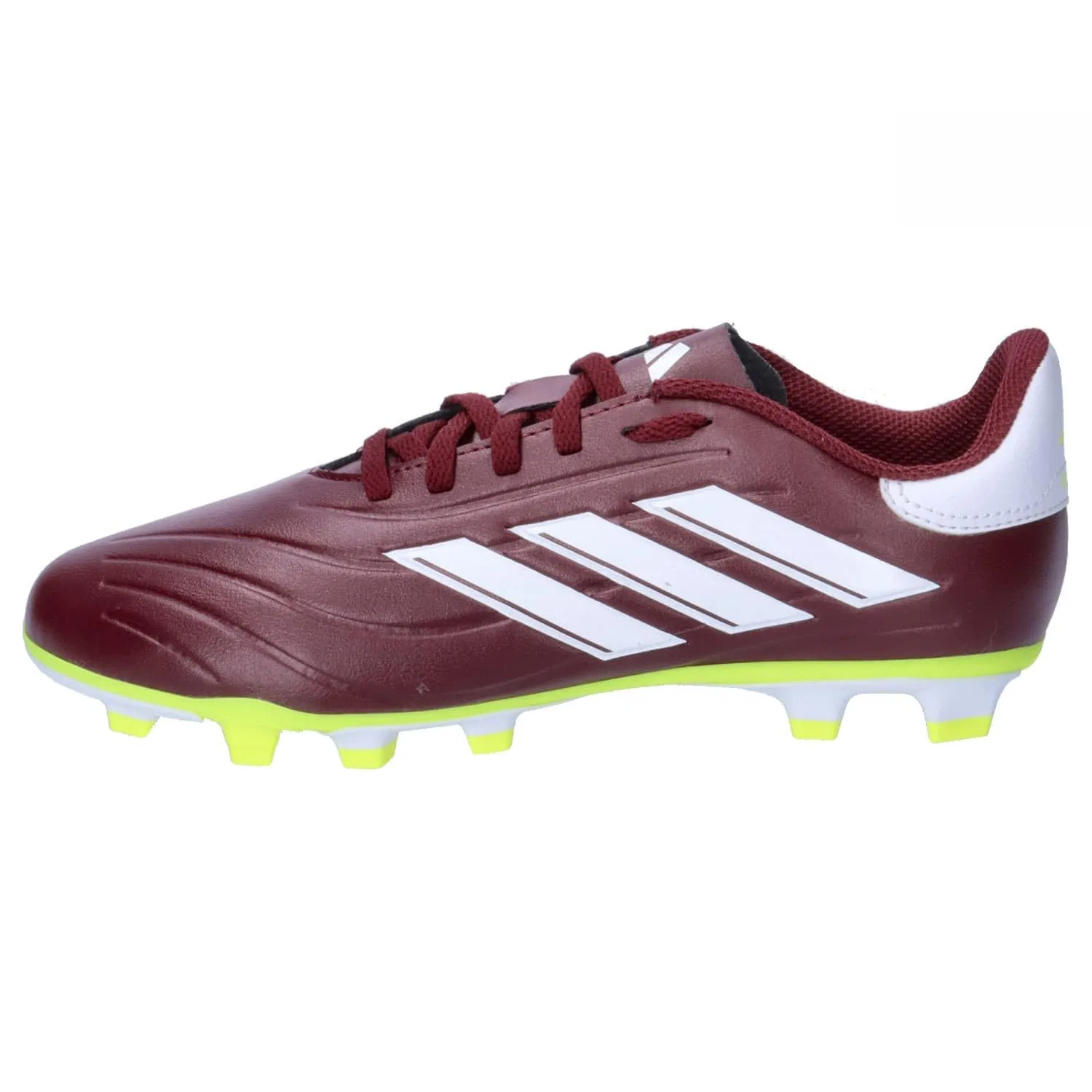 Детские футбольные бутсы с синтетической кожи Copa Pure 2 Club FxG J Adidas, Shadow Red Ftwwhite Team Solar Yellow 2 — фото 2