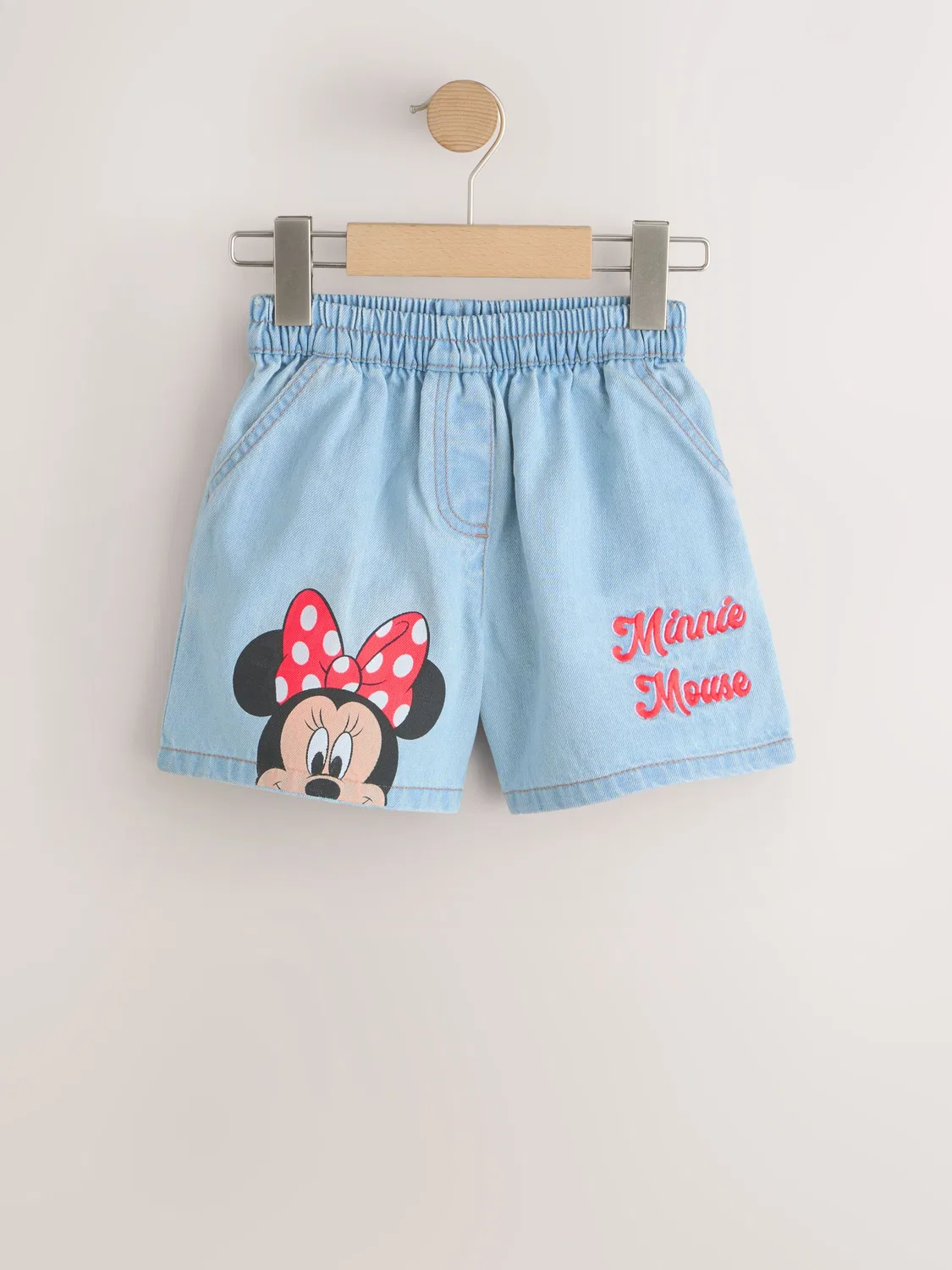 Шорты джинсовые Minnie Mouse Next, Disney Minnie Mouse Denim — фото 4