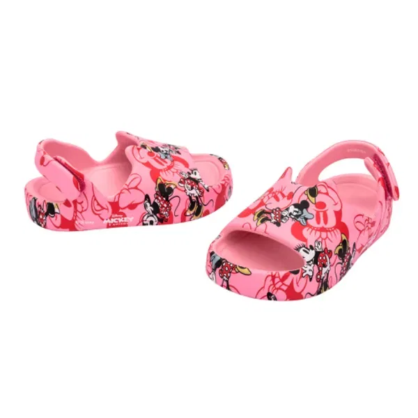 Сандалии с Микки Маусом, Minibrand Melissa, розовый — фото 4