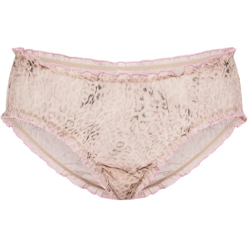 Женские трусы с принтом Victoria's Secret, Natural Leopard Print