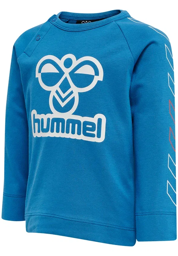 Топ с длинными рукавами Hummel, синий — фото 4