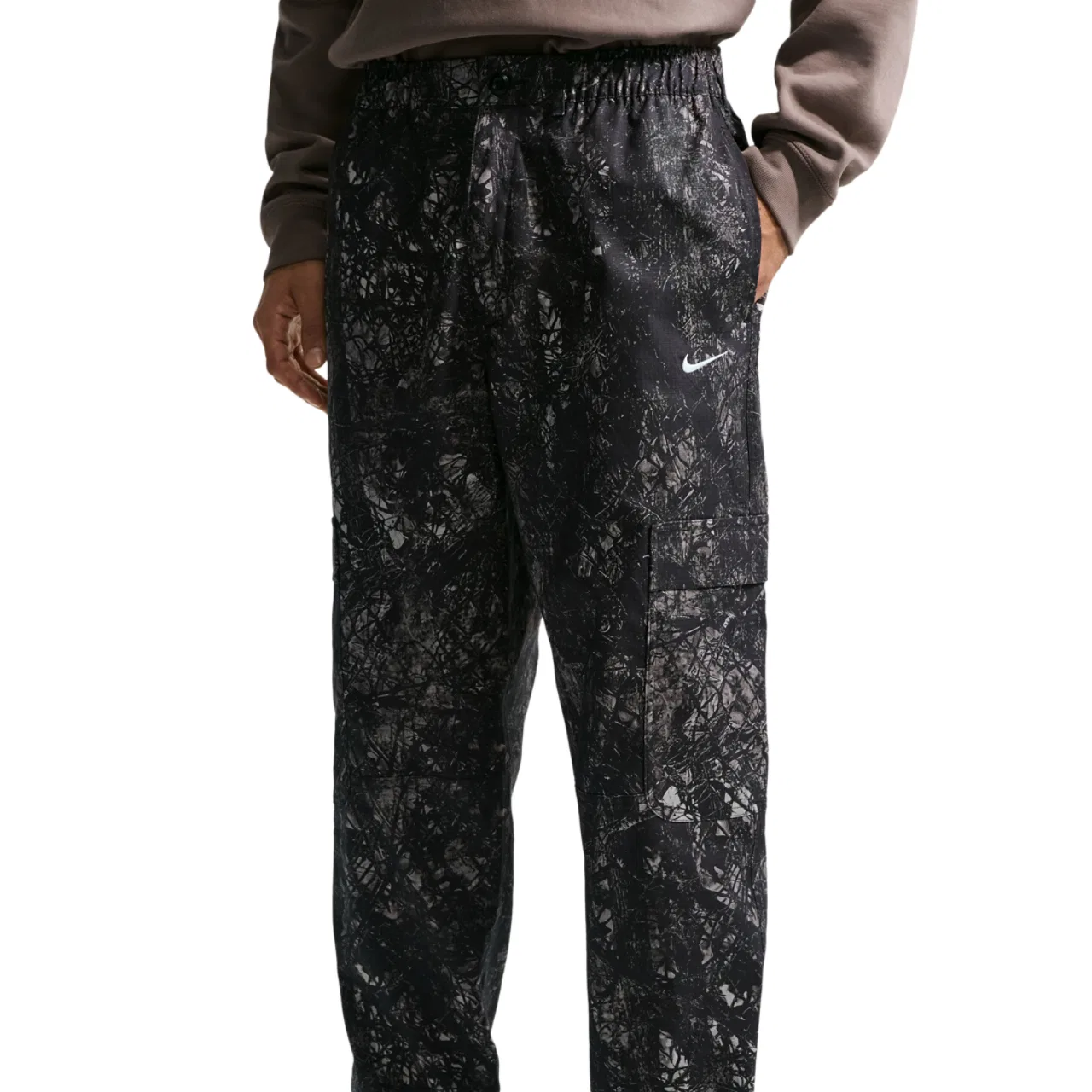 Мужские брюки карго Nike Club Woven, черный