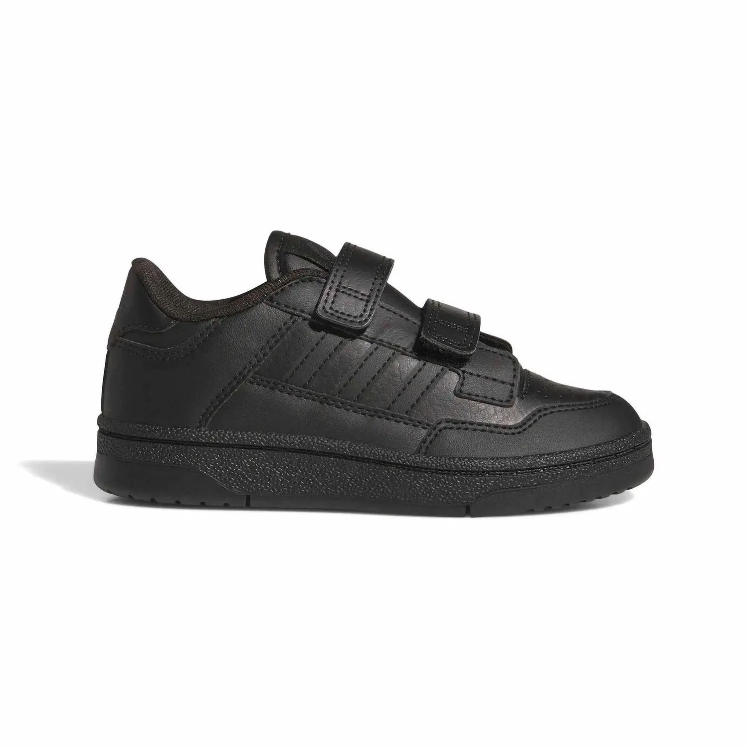 Детские кроссовки с липучками adidas Rapid Court, Schwarz / Carbongrau