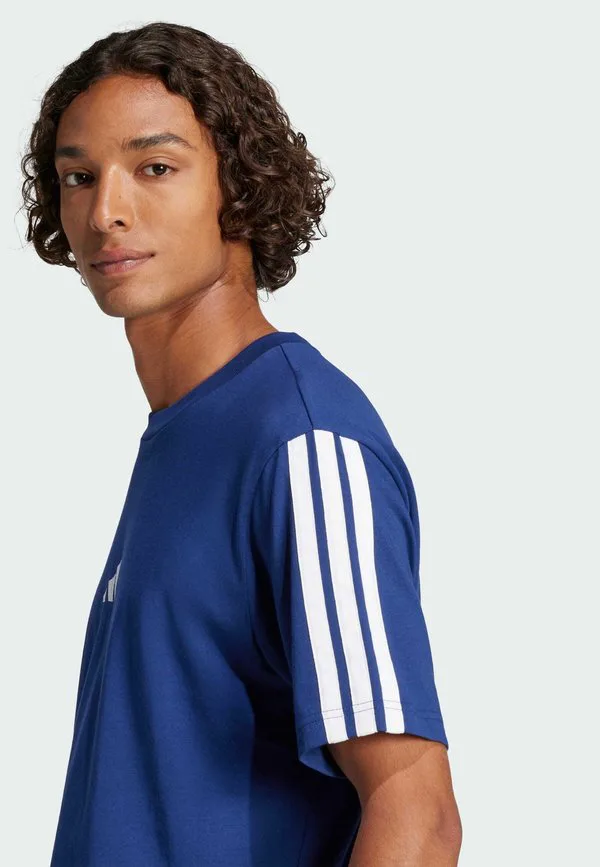 Футболка с принтом Adidas Sportswear, Dark Blue White — фото 3