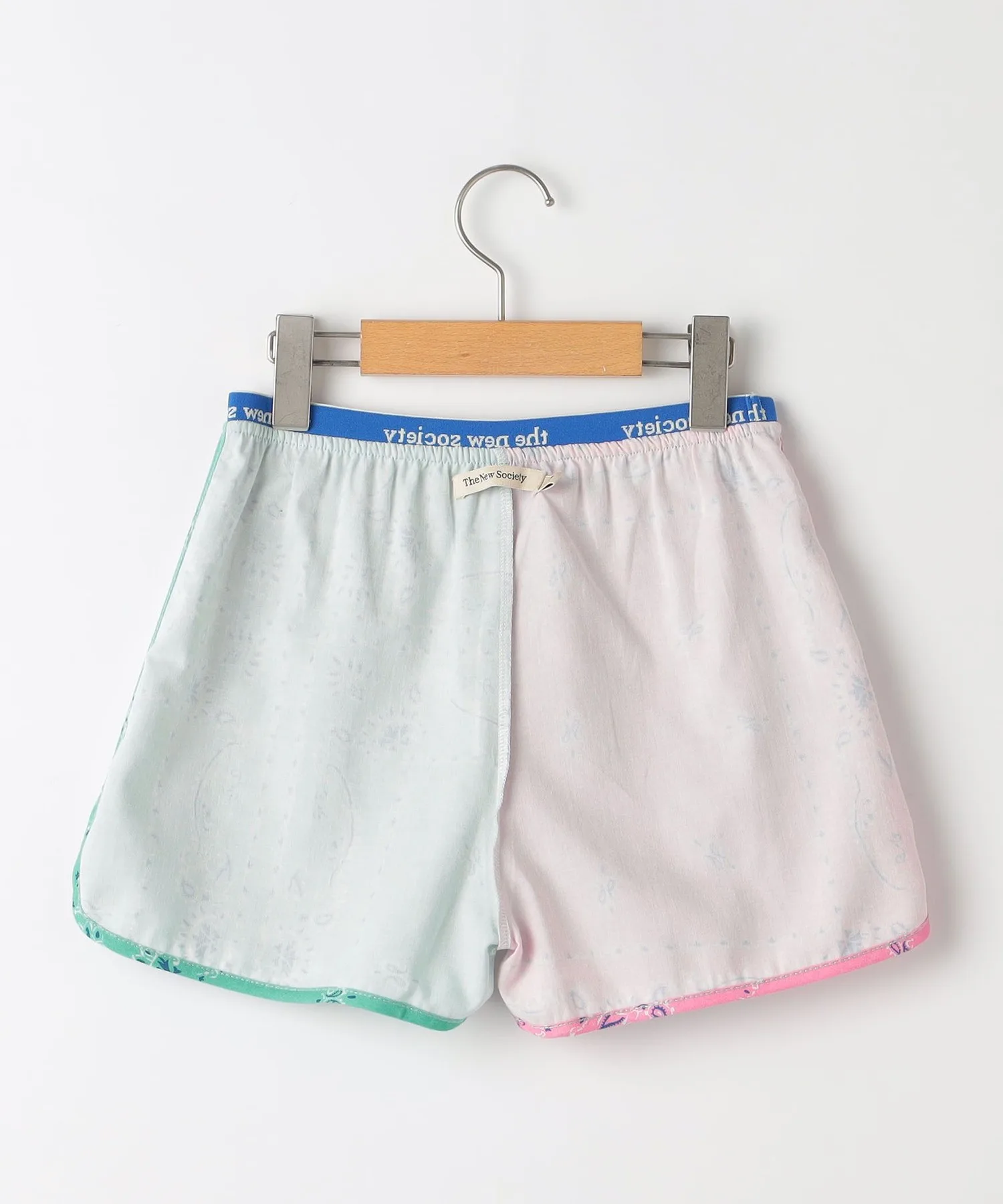 Детские шорты из органического хлопка Mileto Girl Short The New Society розовые — фото 4