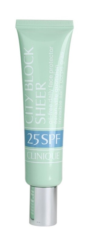 

Защитный крем для лица SPF 25 Clinique City Block™ Sheer Oil-Free Daily Face Protector SPF 25