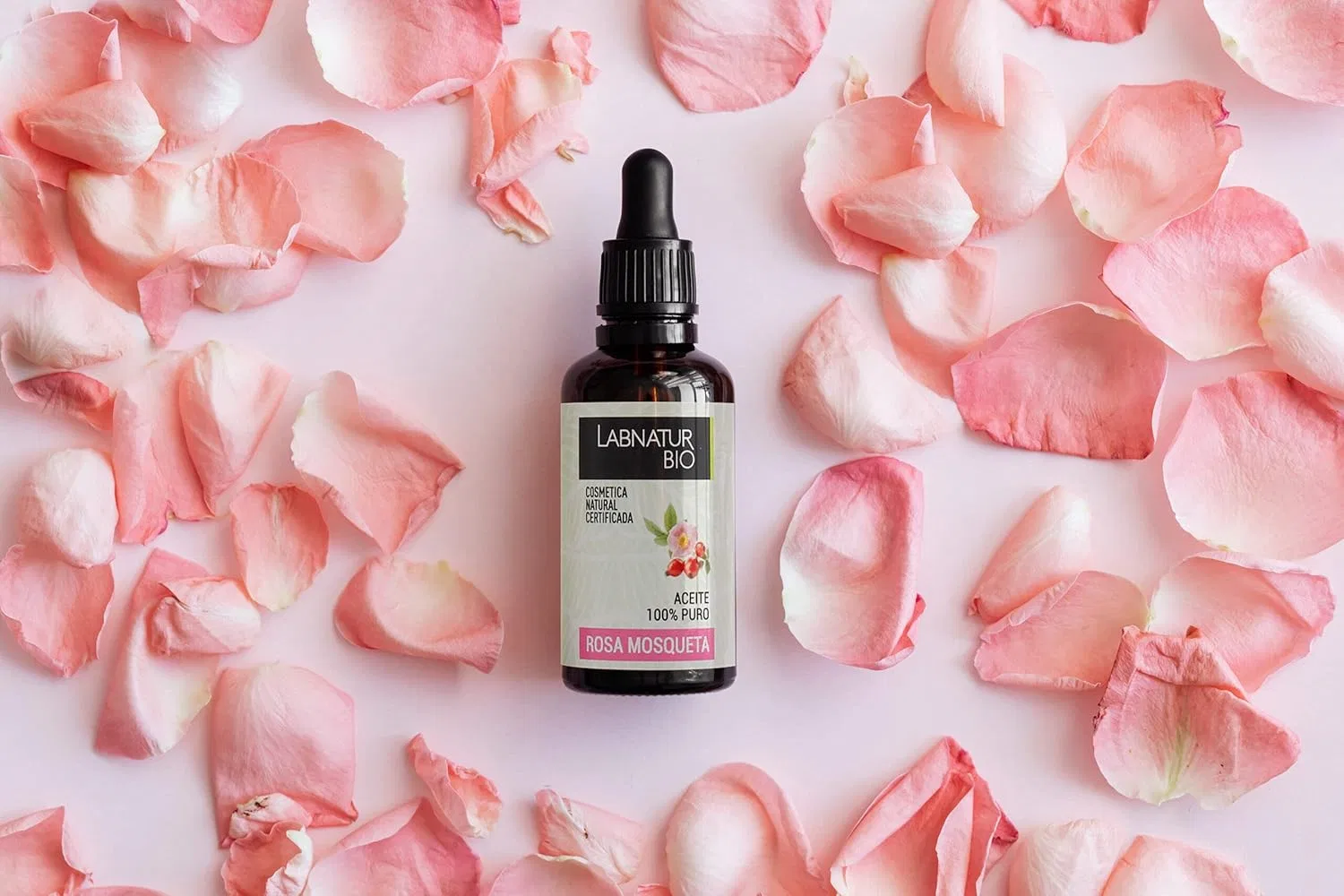 Масло для лица и тела Organic Rosehip Oil, LABNATUR, 30 мл — фото 2
