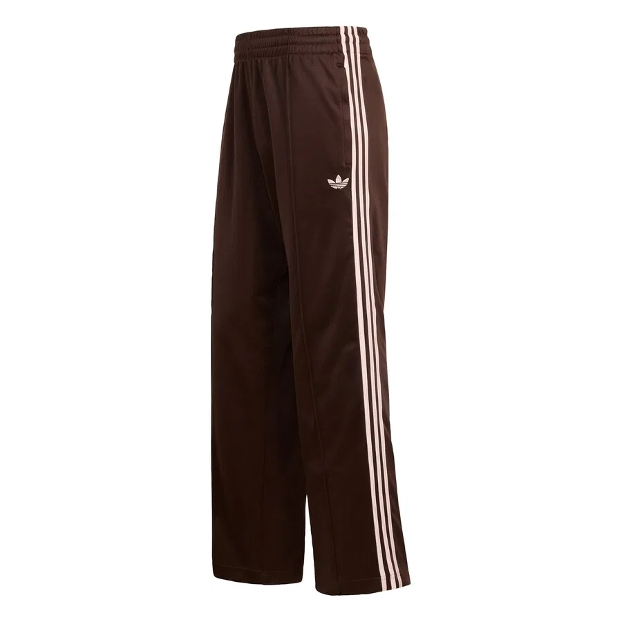 Спортивные брюки ADIDAS ORIGINALS свободного кроя 'BAGGY TRACK' шоколадного цвета