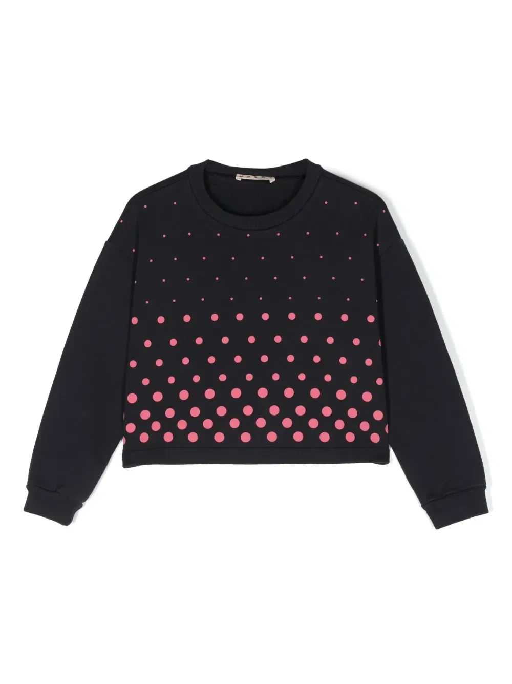 Толстовка в горох Marni Kids, синий