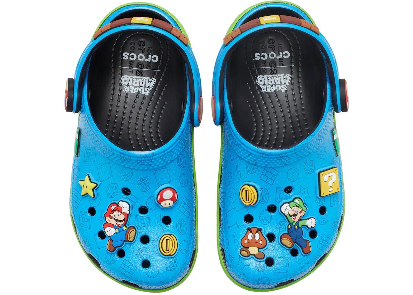 Детские клоги Classic Clog Super Mario Bros. Crocs, Multi — фото 2