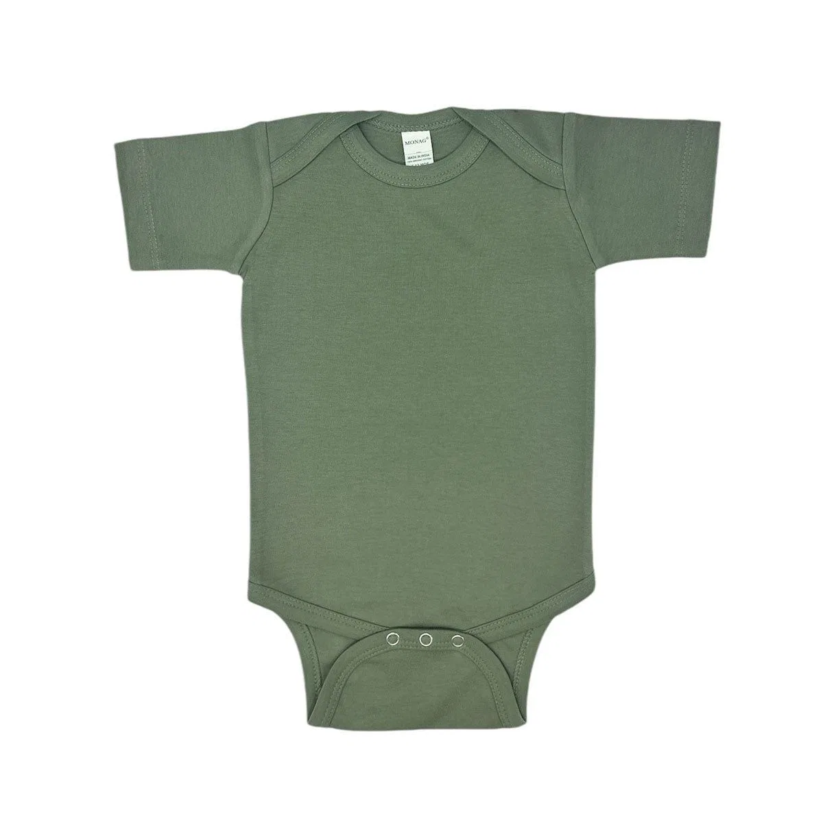 Детское боди с коротким рукавом хлопковое MONAG, Cactus Green