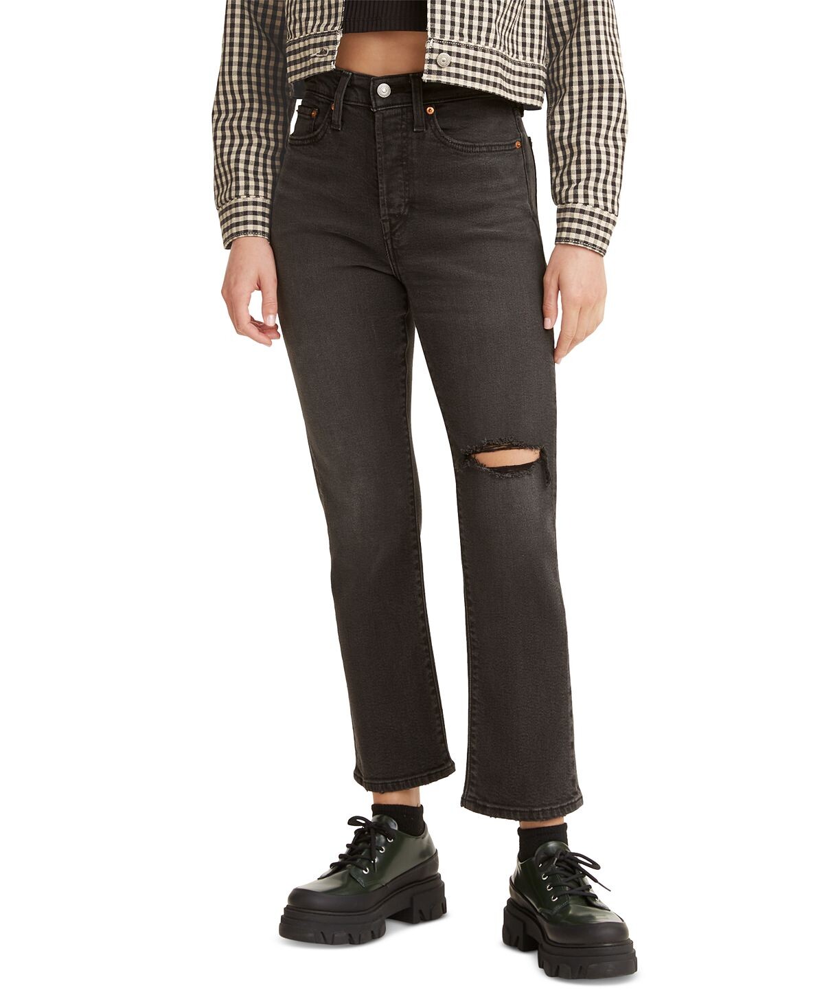 

Женские укороченные джинсы прямого кроя wedgie Levi's, мульти
