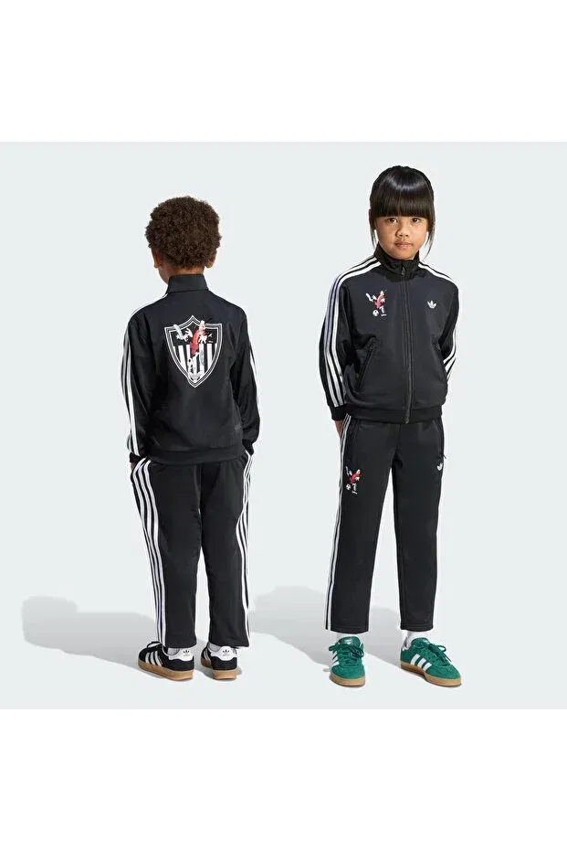 Детский спортивный костюм для девочек с длинным рукавом Disney Firebird, Adidas, Black — фото 2