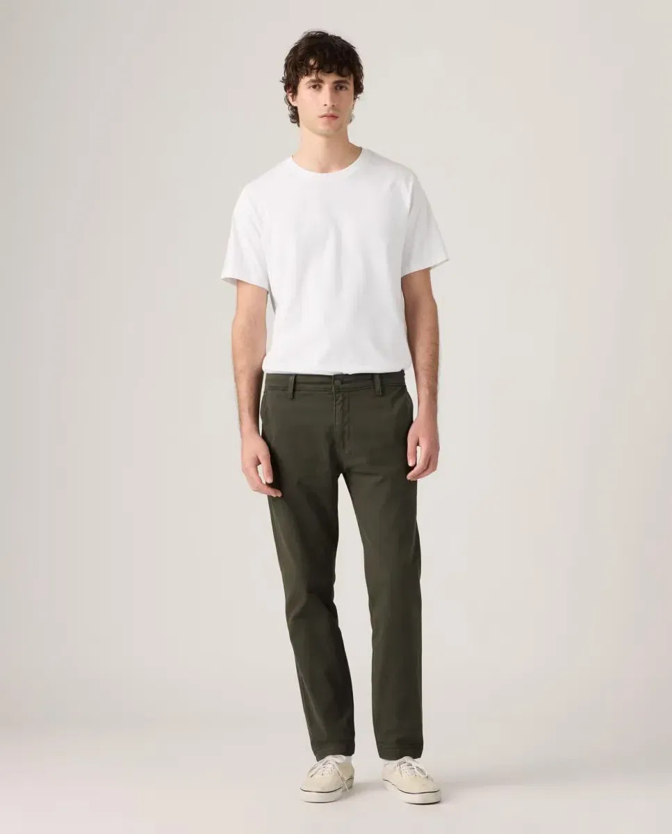 Мужские брюки чинос с льняным акцентом XX Std Levi's, Verde Oscuro