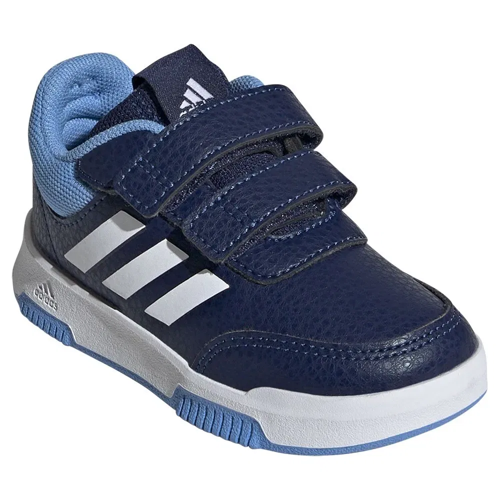 Детские кроссовки для девочек с липучками Tensaur Sport 2.0 Adidas, Blue — фото 4