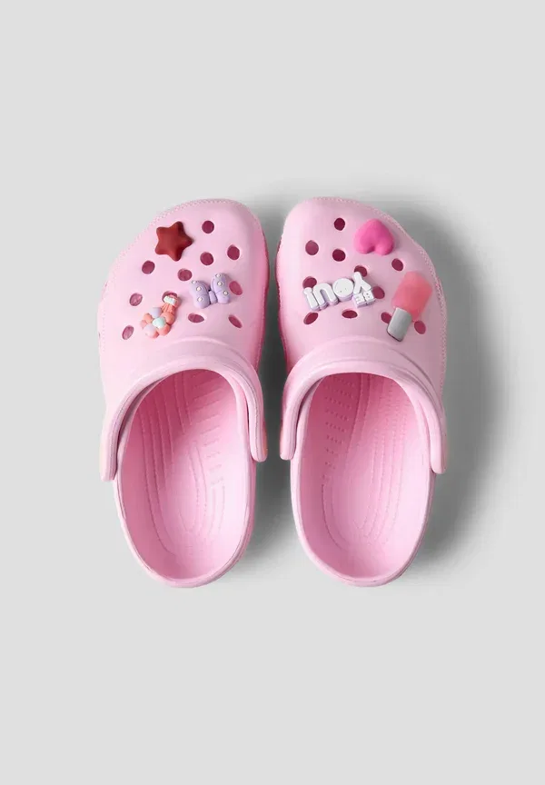 Мюли из синтетики, модель Hausschuhe clogs unisex, Name It, Nosegay — фото 3