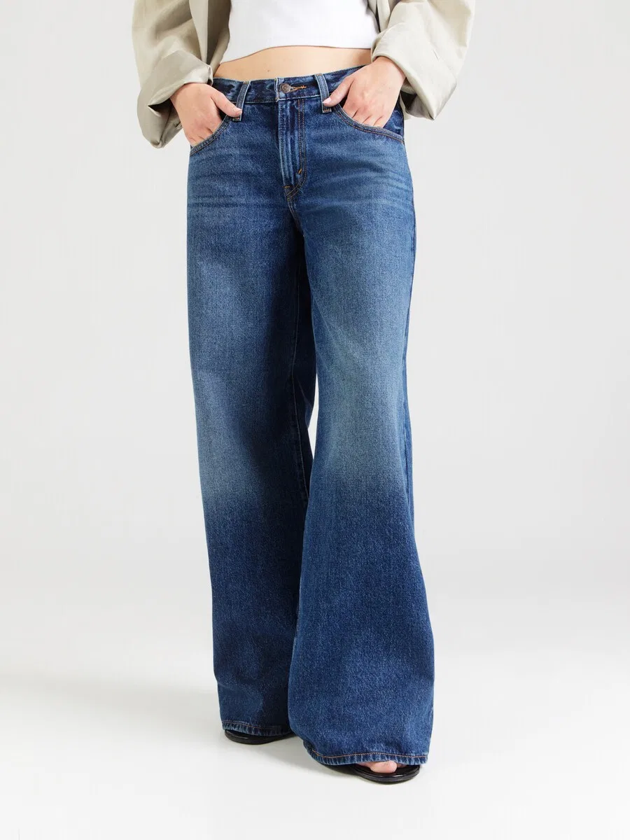 Джинсы LEVI'S Wide leg Jeans 'Middy' в разных цветах — фото 2