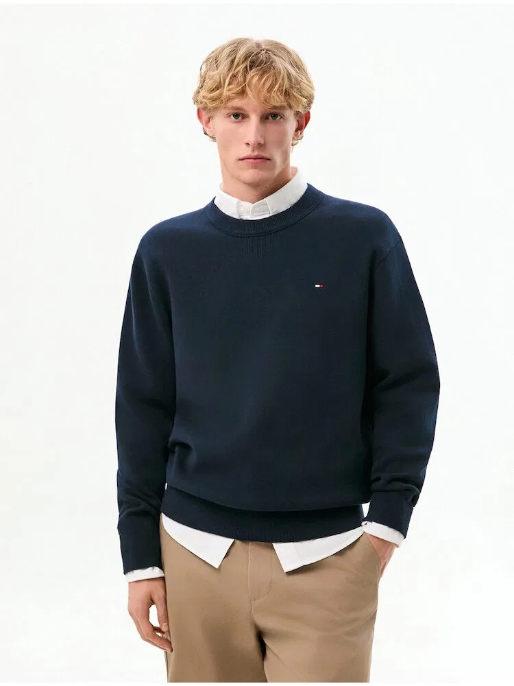 Свитер с круглым вырезом, Milano TOMMY HILFIGER, Navy