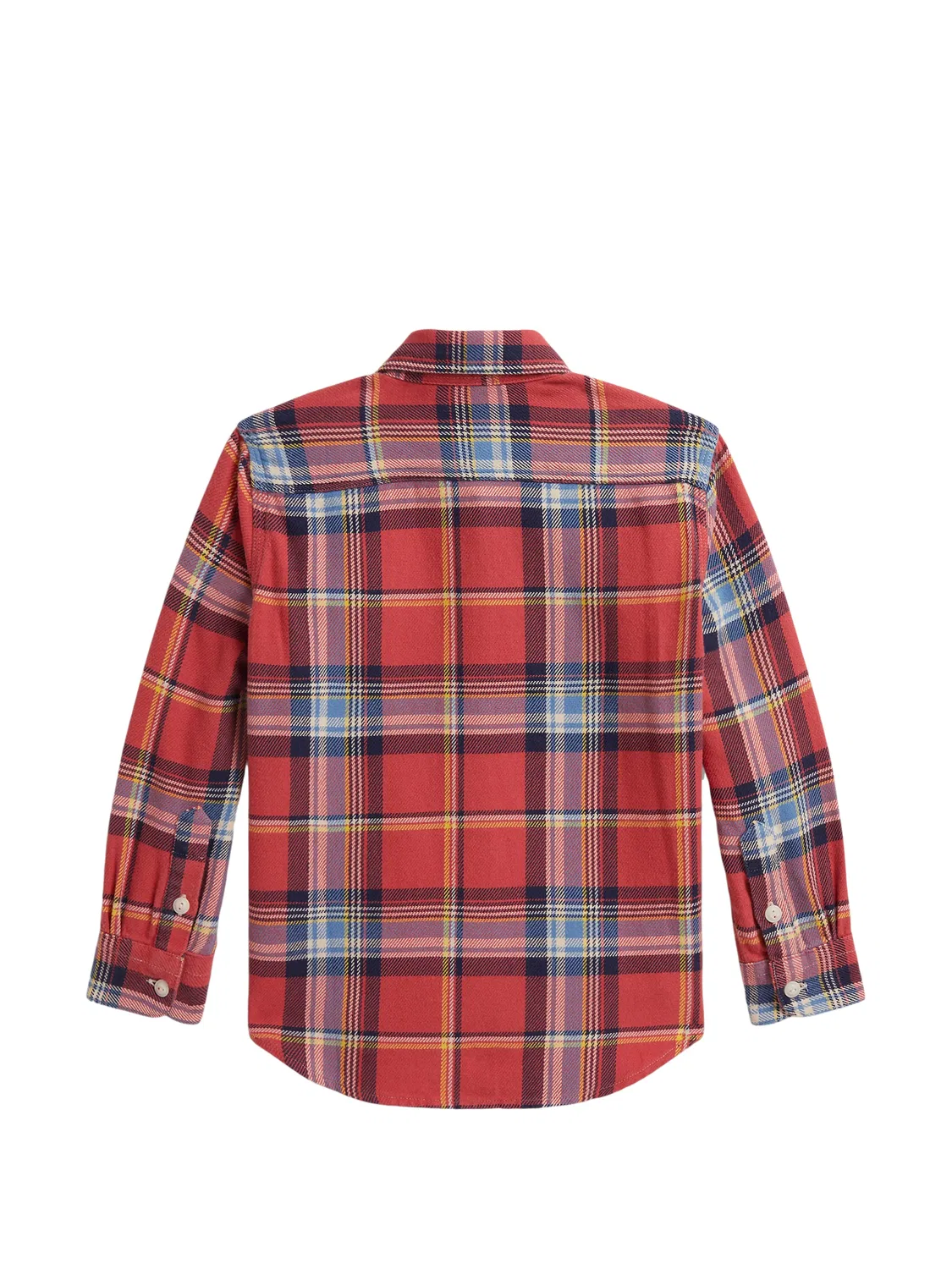 Рубашка Matlock в клетку Polo Ralph Lauren Kids, красный — фото 2