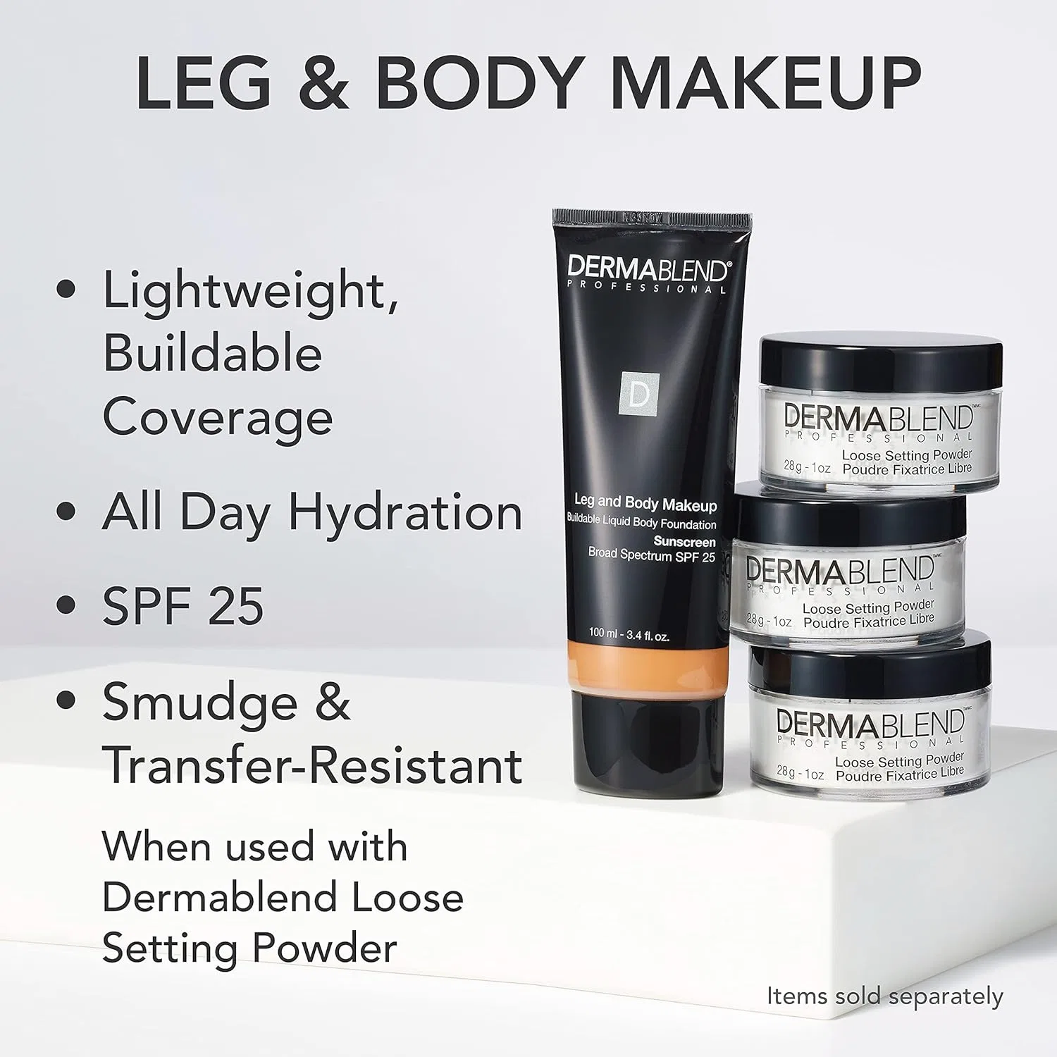 Тональное средство для тела и ног Dermablend, 100.5 мл, 20N Light Natural — фото 3