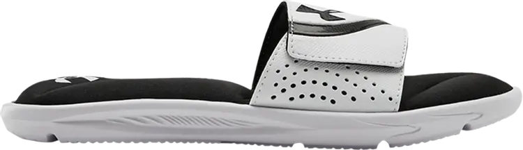 

Сандалии Under Armour Ignite 6 Slide GS White Black, белый