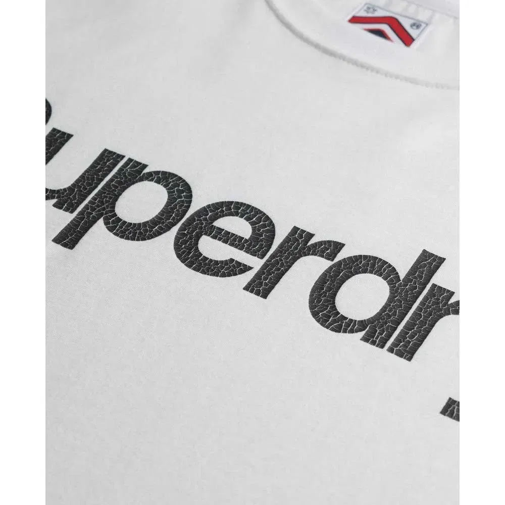 Футболка с коротким рукавом Core Logo Superdry, белый — фото 4