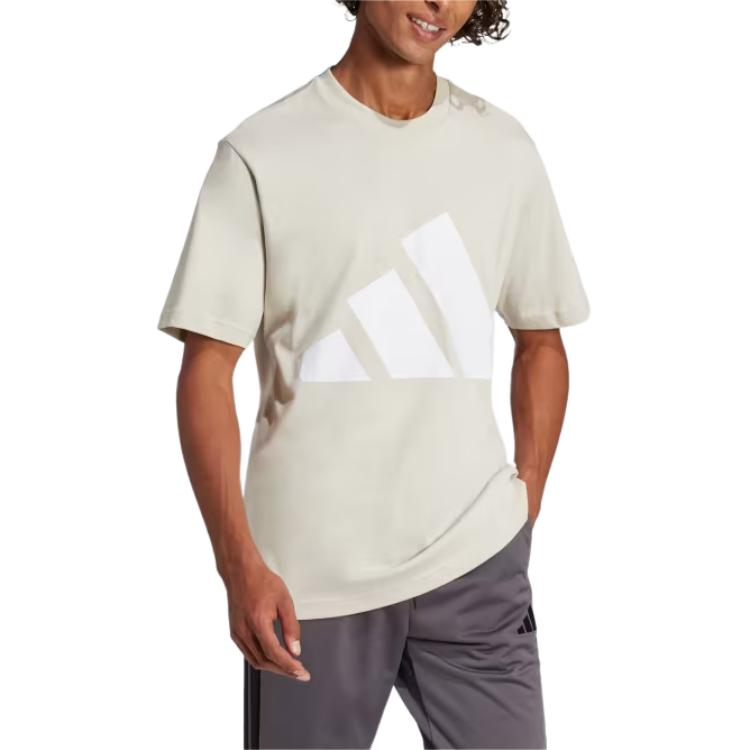 Футболка мужская Oxide Aluminum Adidas, Aluminum Oxide Color — фото 4