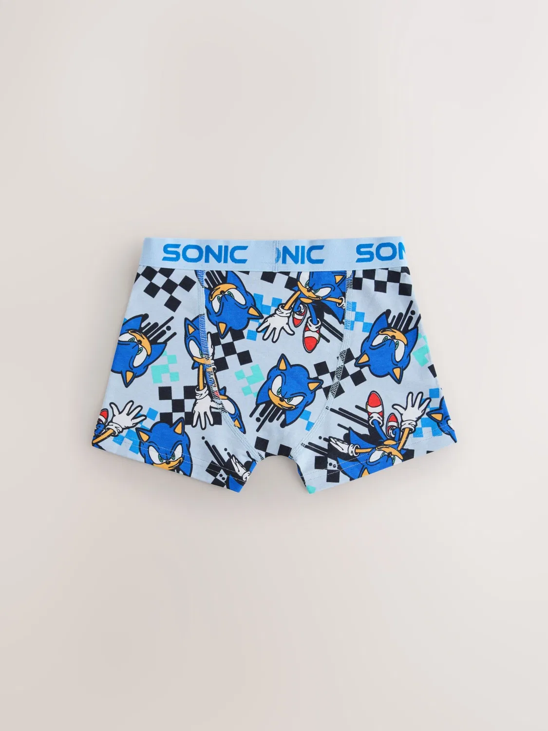 Трусы Next Underpants Sonic в бирюзовом, синем и светло-сером цветах — фото 2