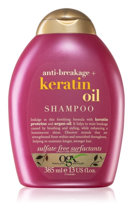 

Укрепляющий шампунь с кератином и аргановым маслом OGX Keratin Oil