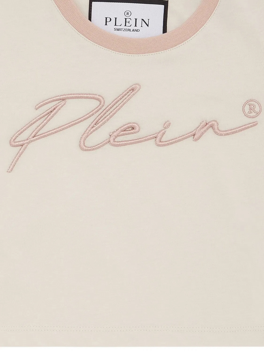 Футболка с логотипом Philipp Plein, нейтральный — фото 2